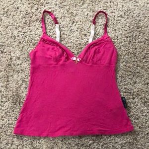VGC Ted Baker Hot Pink Camisole Pajama Top S 4 6